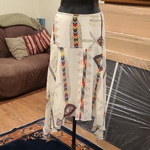 Amazing Chiffon Handkerchief Bottom Skirt